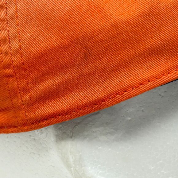 Vintage Y2Ks Tide Racing NASCAR Hat Cap Orange Strapback Downey Auto 6 Panel - Picture 8 of 11